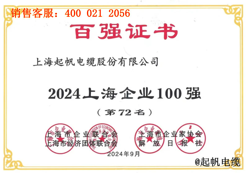 2.WilliamHill中文官方网站入围2024年上海企业100强第72名